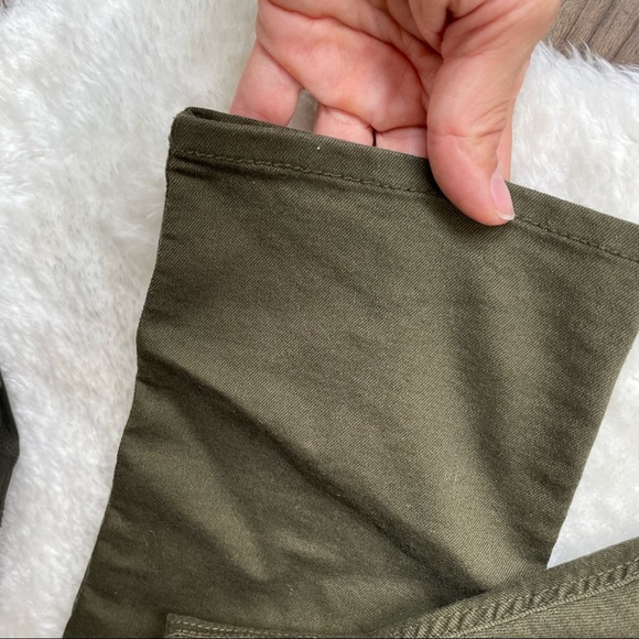 H&M Olive Green Skinny Leg Pants - Picture 6 of 6